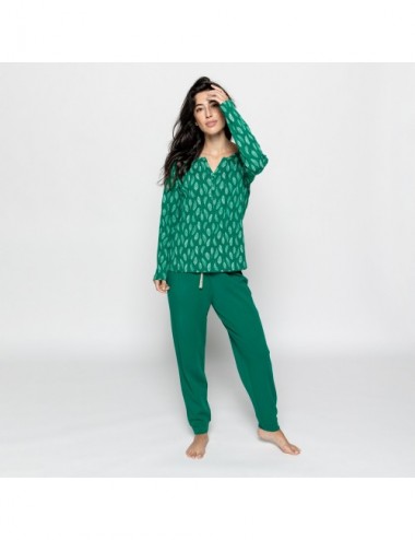 PIJAMA ORGANIC BETA SOFT VERDE S