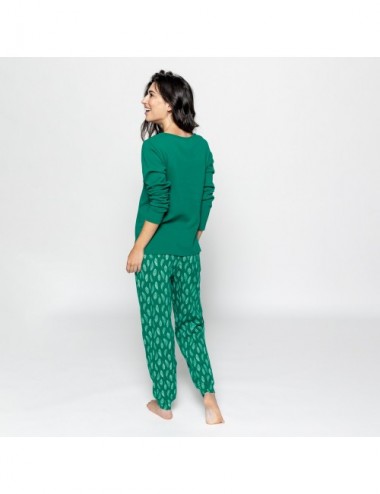 PIJAMA ORGANIC GAMMA SOFT VERDE S
