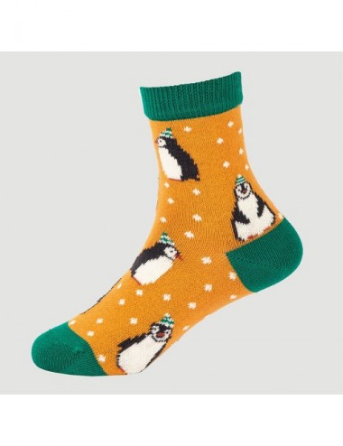 VERALUNA KID SOCKS PINGUINOS AMBAR 23-26