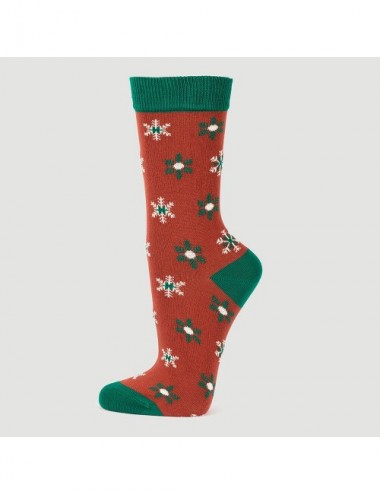 VERALUNA SOCKS SNOW FLOWER VERDE 35-38