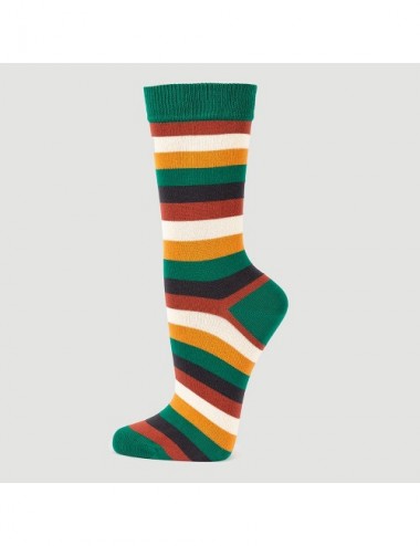 VERALUNA SOCKS MULTI STRIPES VERDE 43-46