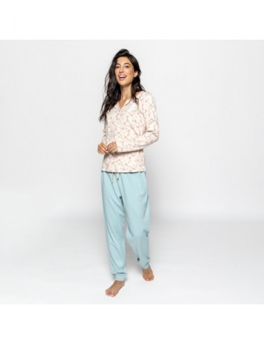 PIJAMA ORGANIC BETA QUIET CIELO M