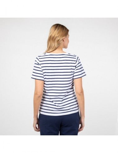 CAMISETA ORGANIC SARITA STRIPES NOCHE L