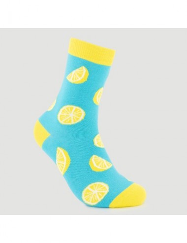 VERALUNA SOCKS LEMON TURQ 39-42