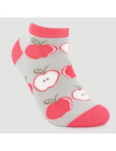 VERALUNA ANKLE SOCKS APPLES FUCSIA 43-46