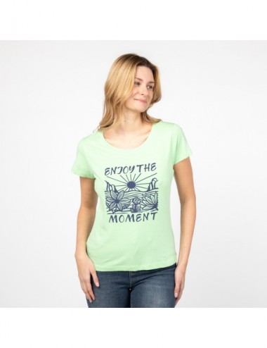 CAMISETA ORGANIC SEIKO VERDE S