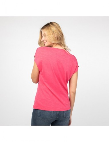 CAMISETA ORGANIC EGAO FUCSIA S