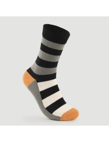 VERALUNA SOCKS STRIPES REAL BLACK 39-42