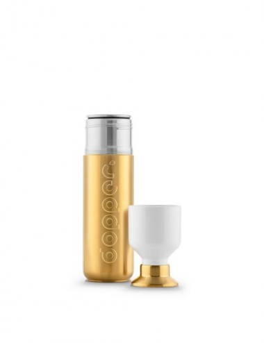 BOTELLA ECO DOPPER STAINLESS STEEL GOLD