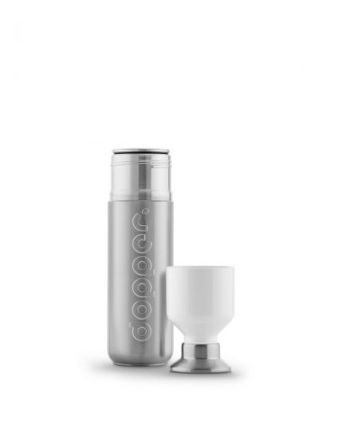 BOTELLA ECO DOPPER STAINLESS STEEL SILVR