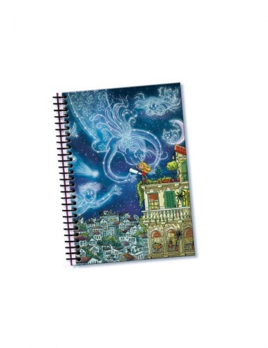 CUADERNO PAPEL RECICL ESTRELLA 14X19,5