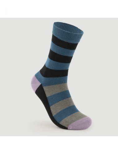 VERALUNA SOCKS STRIPES TINTA 35-38