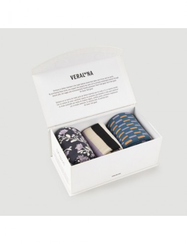 VERALUNA SOCKS GIFTBOX PRUNA 35-38