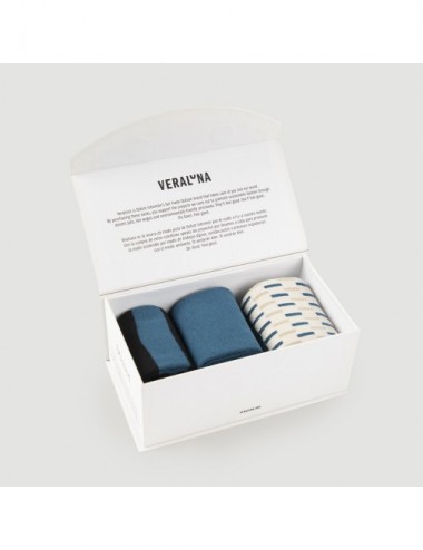 VERALUNA SOCKS GIFTBOX TINTA 39-42