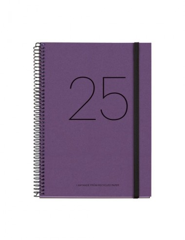 ECOAGENDA 25 PLUS PURPURA CAT S/V