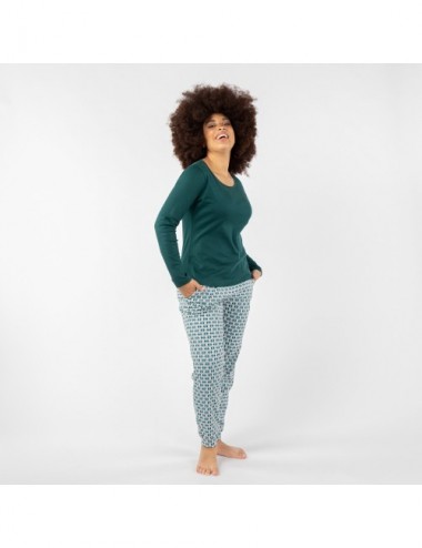 PIJAMA ORGANIC GAMMA ROMBOS BOJ S