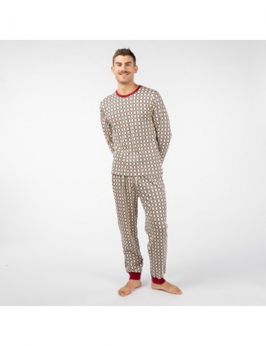 PIJAMA MAN ORGANIC NEW XMAS PICOTA S