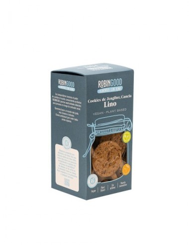 COOKIES VEGANAS CANELA JENGIBRE 111G