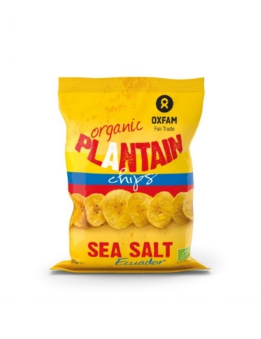 CHIPS DE PLATANO BIO CON SAL 85G