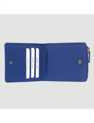 CARTERA BAGA PLASTICO RECICLADO BLUE