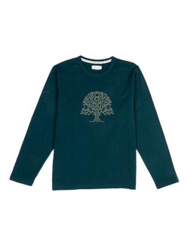 CAMISETA MAN ORGANIC POKOJ II VERDE S