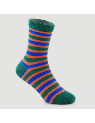 VERALUNA KID SOCKS STRIPS TROPICAL 31-34