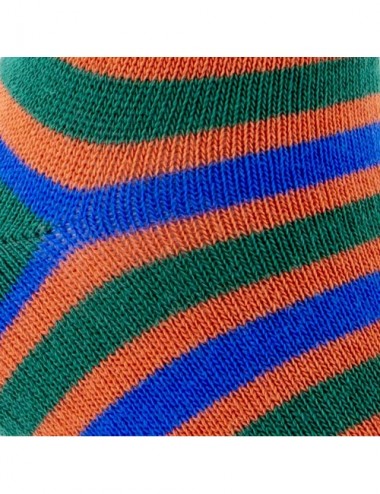VERALUNA KID SOCKS STRIPS TROPICAL 31-34