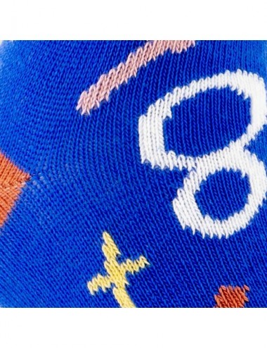 VERALUNA KID SOCKS NUMBERS CORAL 27-30