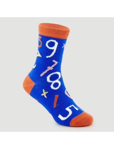 VERALUNA KID SOCKS NUMBERS CORAL 31-34