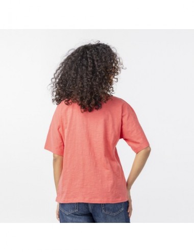 CAMISETA ORGANIC SERENA CORAL M