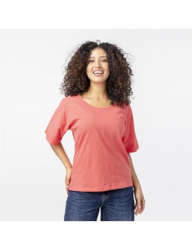 CAMISETA ORGANIC SERENA CORAL L
