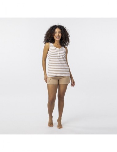 PANTALON SHORT ORGANIC HAMPI SAND S