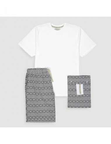 PIJAMA HOMB.AL.ORG.CORT.AFRICA B&N M