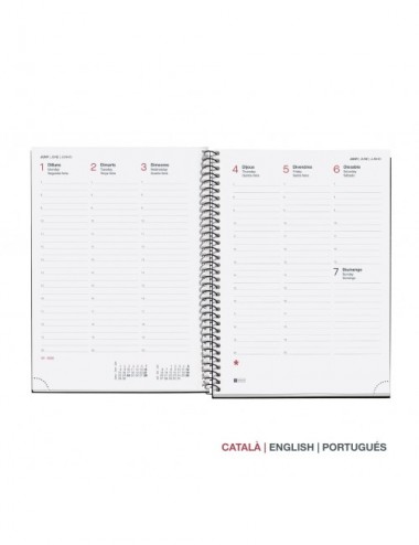 ECOAGENDA 26 PLUS GRAFITO CAT S/V