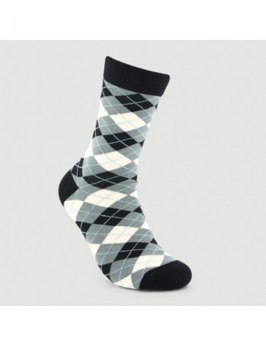 VERALUNA SOCKS DIAMONDS BLACK 39-42