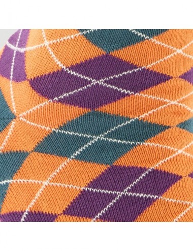 VERALUNA SOCKS DIAMONDS ORANGE 43-46