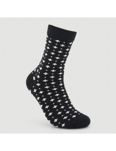 VERALUNA SOCKS BRILLOS BLACK 39-42