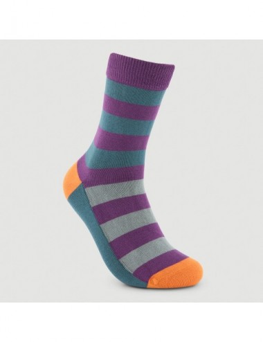 VERALUNA SOCKS CONTRAST STRP PRUNA 43-46