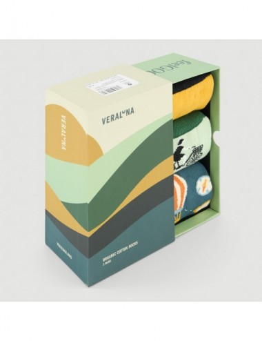 VERALUNA SOCKS GIFTBOX FUN CLIMATE 35-38