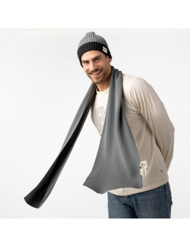 BUFANDA ORGANIC NATURE CENIZA