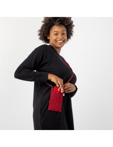 VERALUNA CANVAS PHONE ROJO