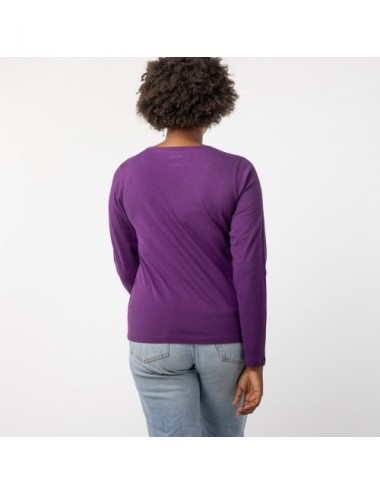 CAMISETA ORGANIC SIRA PRUNO L