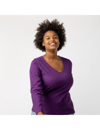 CAMISETA ORGANIC SIRA PRUNO XL