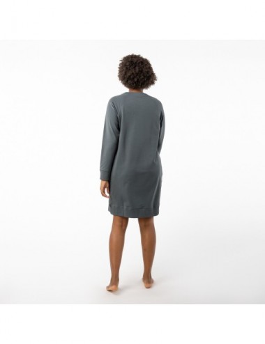 VESTIDO ORGANIC SOE CENIZA L