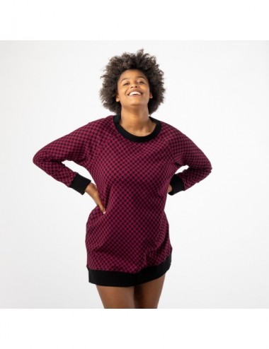VESTIDO ORGANIC UMA PRINT M