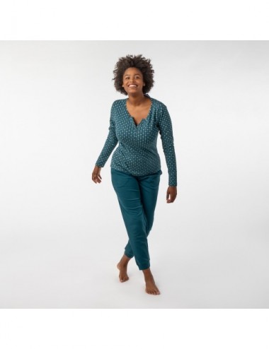 PIJAMA ORGANIC BETA BRILLO OCEANO XL