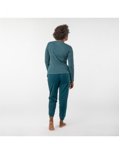 PIJAMA ORGANIC BETA BRILLO OCEANO XL
