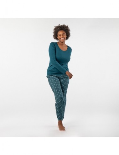 PIJAMA ORGANIC GAMMA BRILLO OCEANO XL