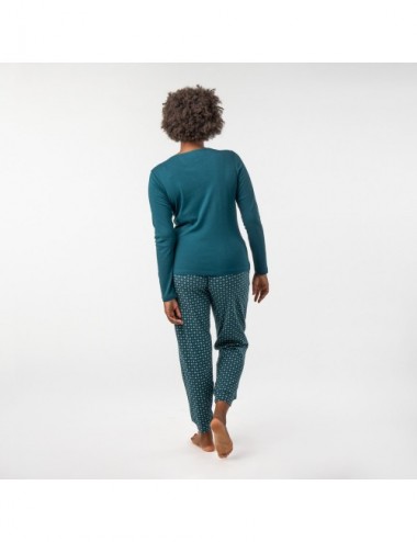 PIJAMA ORGANIC GAMMA BRILLO OCEANO XL