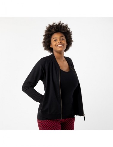SUDADERA ORGANIC BOO BLACK XL